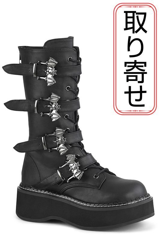 取り寄せ]EMILY-322 / 厚底ブーツ【DEMONIA】 | Spider Rock Web