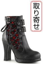 画像1: [取り寄せ]CRYPTO-51 / レースアップヒールブーツ【DEMONIA】 (1)