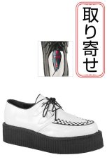 画像1: [取り寄せ]MENS / V-CREEPER-502 / White / ラバーソール【DEMONIA】 (1)