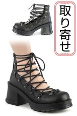 画像1: [取り寄せ]BRATTY-32 / 厚底パンプス【DEMONIA】 (1)