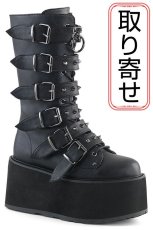 画像1: [取り寄せ]DAMNED-225 / 厚底ブーツ【DEMONIA】 (1)