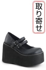画像1: [取り寄せ]KERA-08 / 厚底パンプス【DEMONIA】 (1)