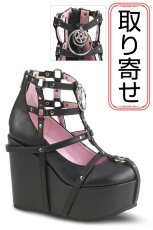 画像1: [取り寄せ]POISON-25-1 / 厚底パンプス【DEMONIA】 (1)
