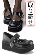 画像1: [取り寄せ]SPRITE-05 / 厚底パンプス【DEMONIA】 (1)