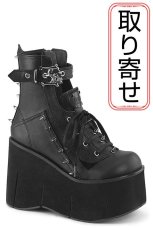 画像1: [取り寄せ]KERA-150 / 厚底ショートブーツ【DEMONIA】 (1)