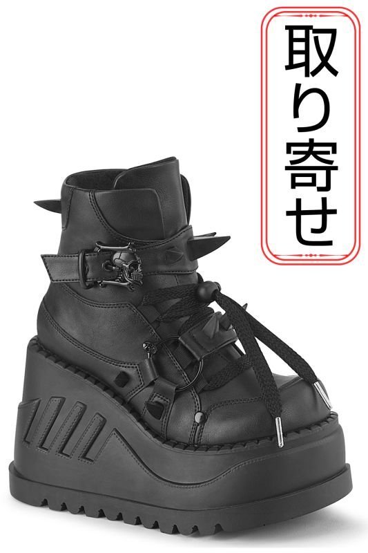 デモニア 厚底ショートブーツ Pleaser demonia デモニア 厚底 ショートブーツ ブーティ