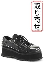 画像1: [取り寄せ]MENS / GRAVEDIGGER-04 / 厚底シューズ【DEMONIA】 (1)