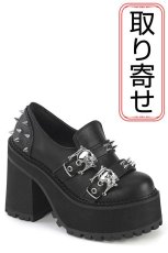 画像1: [取り寄せ]ASSAULT-38 / 厚底ローファー【DEMONIA】 (1)