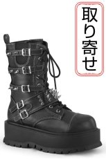 画像1: [取り寄せ]SLACKER-165 / 厚底ブーツ【DEMONIA】 (1)