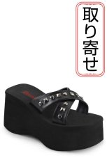 画像1: [取り寄せ]FUNN-29 / ミックススタッズ/厚底サンダル【DEMONIA】 (1)