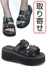 画像1: [取り寄せ]EMILY-100 / 厚底サンダル【DEMONIA】 (1)