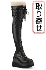 画像8: [取り寄せ]SHAKER-325 / 厚底ニーハイブーツ【DEMONIA】 (8)
