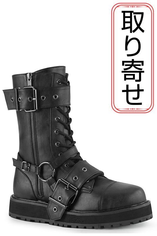 取り寄せ]MENS / VALOR-220 / 厚底ブーツ【DEMONIA】 | Spider