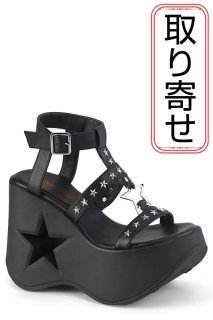 Demonia デモニア　厚底サンダル　24cm WAVE09/BVL Demonia デモニア 厚底サンダル 24cm WAVE09/BVL