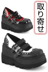 画像1: [取り寄せ]SHAKER-27 / 厚底パンプス【DEMONIA】 (1)