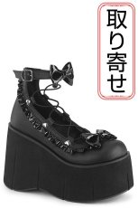 画像1: [取り寄せ]KERA-18 / 厚底パンプス【DEMONIA】 (1)