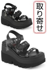 画像1: [取り寄せ]SHAKER-13 / 厚底サンダル【DEMONIA】 (1)