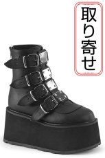 画像1: [取り寄せ]DAMNED-105 / 厚底ブーツ【DEMONIA】 (1)