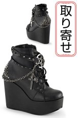 画像1: [取り寄せ]POISON-101 / 厚底ブーツ【DEMONIA】 (1)