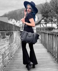 画像2: ANNABELLE HANDBAG / BLACK / ハンドバッグ【Banned Apparel】 (2)