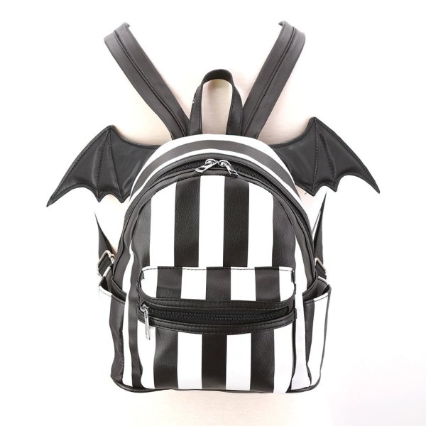 画像1: Bat Wing Strip Mini Backpack / ミニバッグパック【SPOOKYVILLE CRITTERS】 (1)