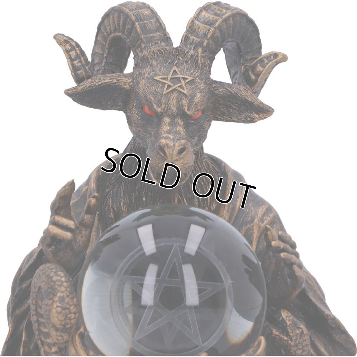 画像7: Orbuculum of the Baphomet 16cm / 光るオーナメント【NEMESIS NOW】 (7)