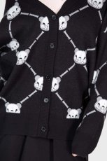 画像6: BONE TO PICK CARDIGAN / カーディガン【KILL STAR×GLOOMY】 (6)