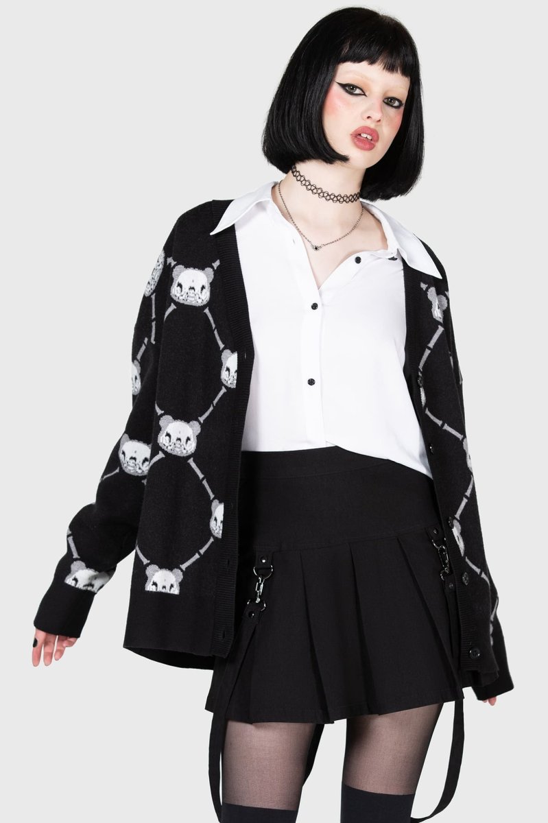 画像5: BONE TO PICK CARDIGAN / カーディガン【KILL STAR×GLOOMY】 (5)