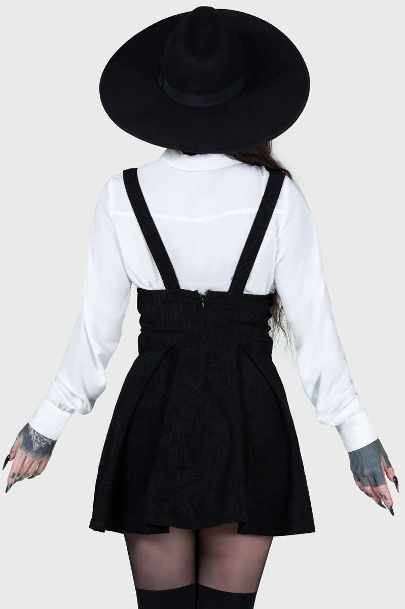 画像5: ROTTEN RELICS SUSPENDER MINI SKIRT / スカート【KILL STAR】 (5)