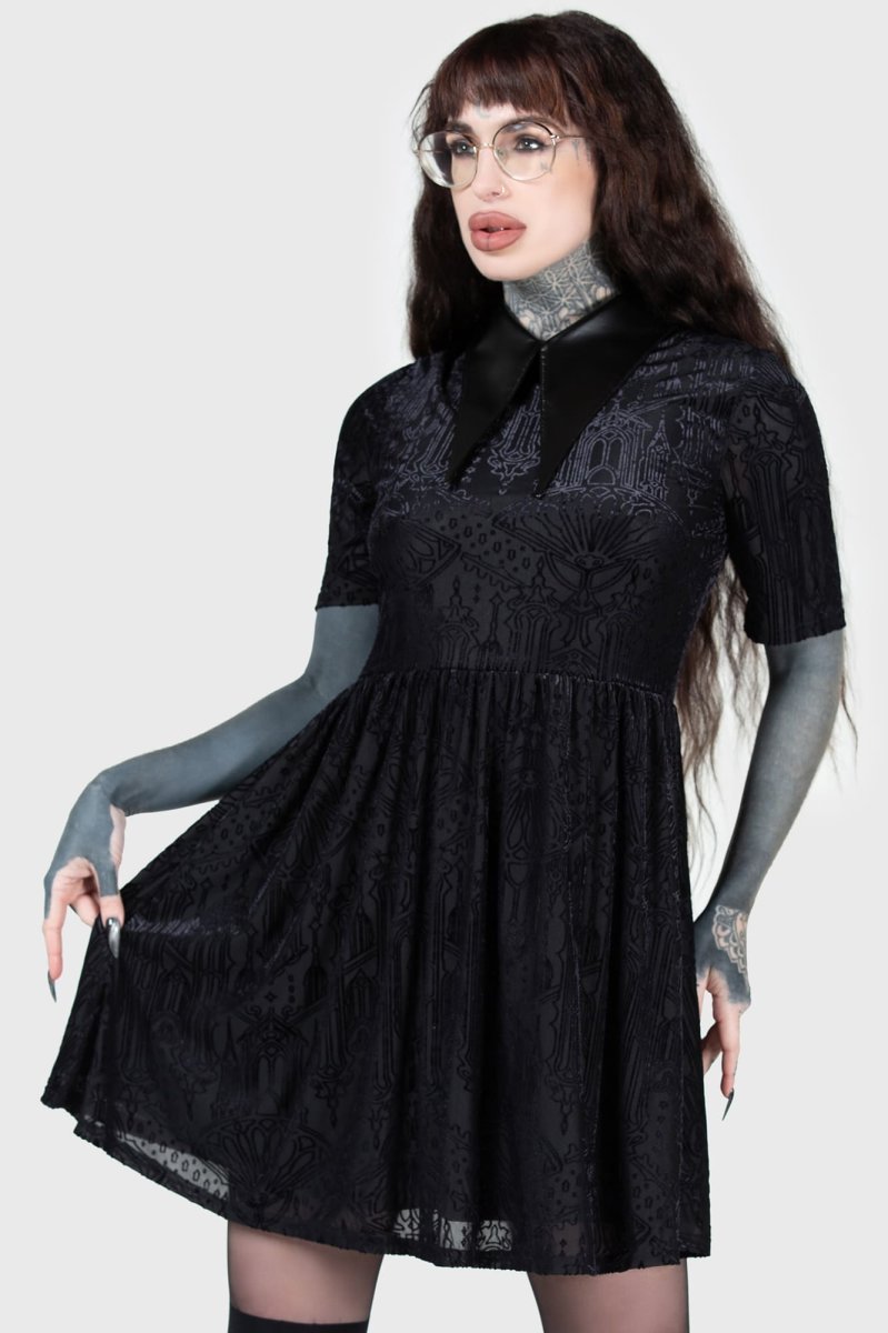 画像1: 🔥SALE🔥CONVENT CUTIE MINI DRESS / ワンピース【KILL STAR】 (1)