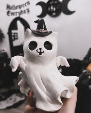 画像7: 🔥SALE🔥Spookitty 18cm / オーナメント【NEMESIS NOW】 (7)