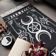 画像1: TRIPLE MOON RUG / ラグマット【Alchemy Gothic】 (1)