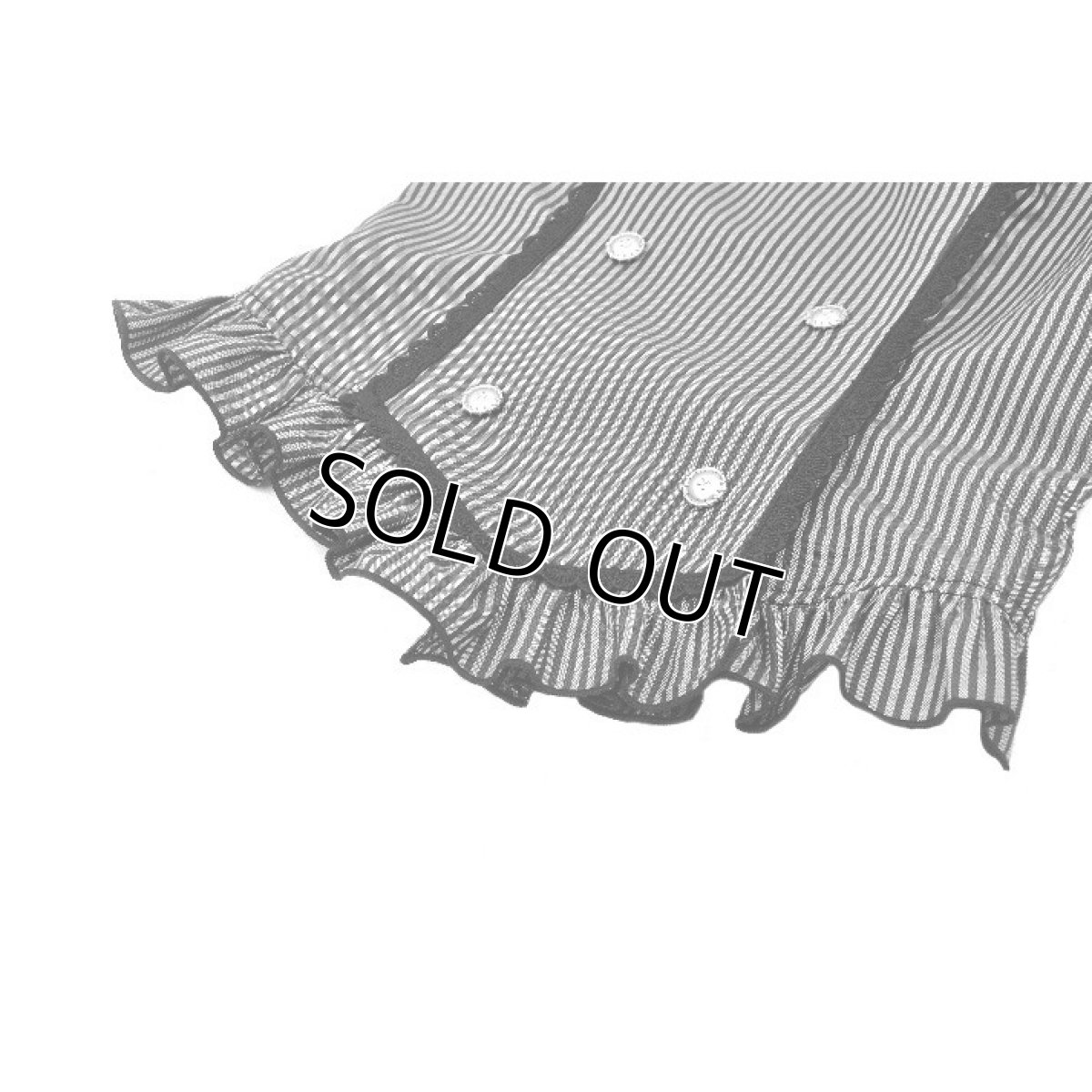 画像16: Gothic black ruffle blouse / トップス【DARK IN LOVE】 (16)