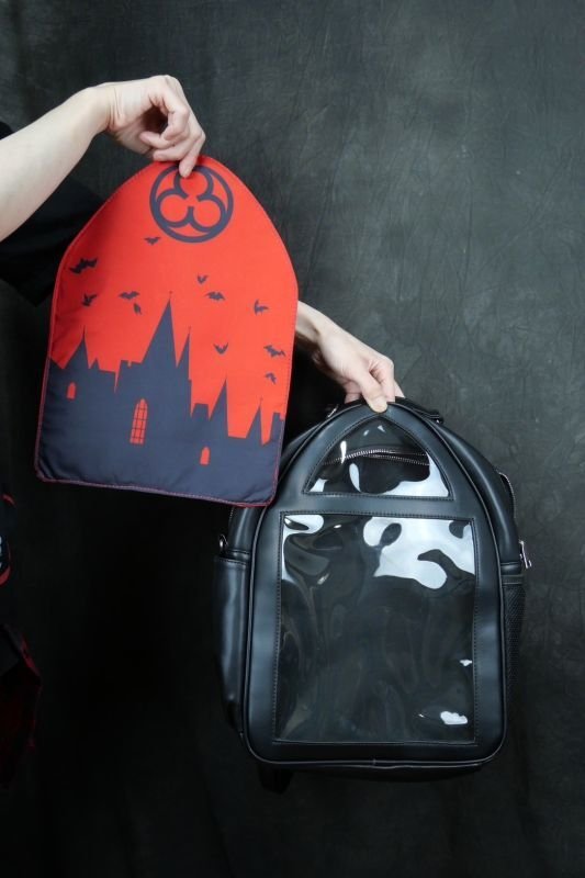 ハ*ヤ様 【Dterioro】ハンドメイド ヴィンテージファブリック カバーオー 🔥SALE🔥Forbidden Castle Ita bag / 3way / バッグ【JELLY PINCH