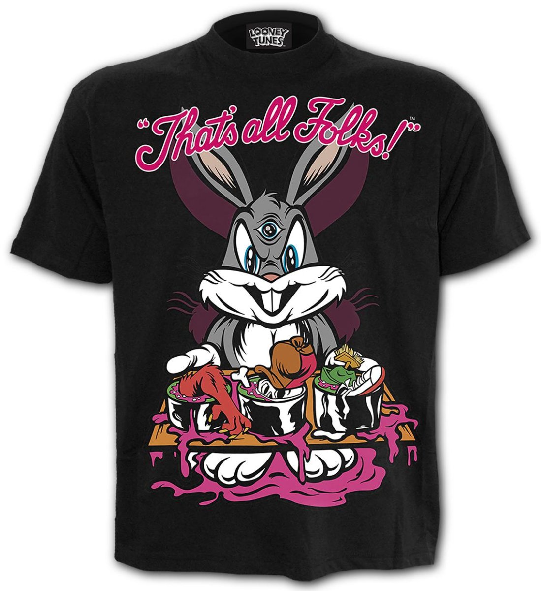 画像3: BUGS EVIL BUNNY / Looney Tunes / Tシャツ【SPIRAL DIRECT】 (3)