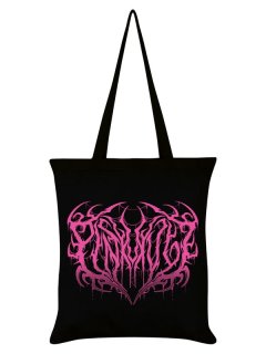 Pinku Kult Doom and Gloom Pale Pink / エコバッグ【GRINDSTORE