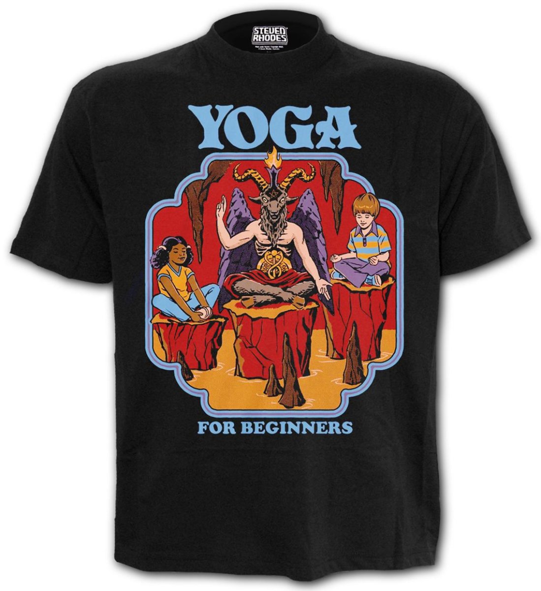 画像3: YOGA FOR BEGINNERS / STEVEN RHODES / Tシャツ【SPIRAL DIRECT】 (3)