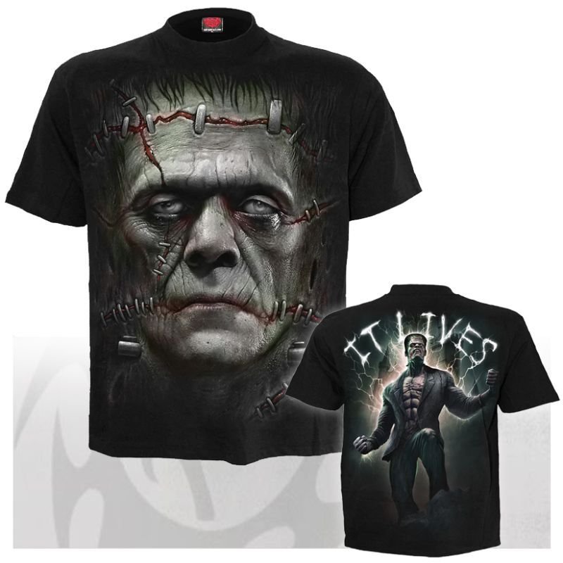 🔥SALE🔥IT LIVES / Frankenstein / Tシャツ【SPIRAL DIRECT