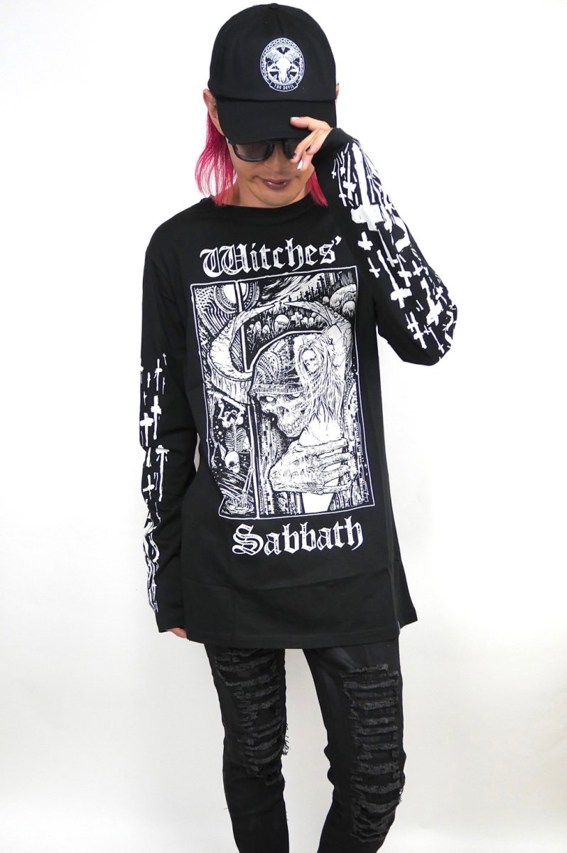 画像2: 【Mens】WITCHES' SABBATH / ロングスリーブ【KILL STAR×GODMACHINE】 (2)