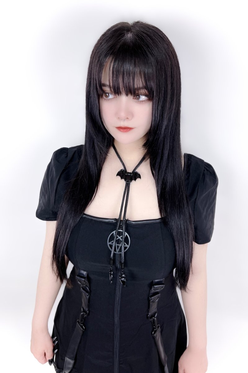 画像3: BAT BLACK / ループタイネックレス【KREEPSVILLE 666】 (3)