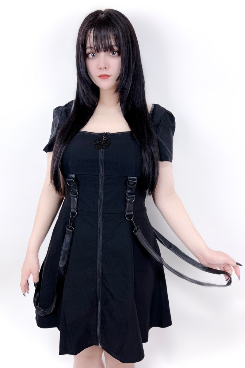 画像1: 🔥SALE🔥Grave Rebellion Dress / BLACK【KILL STAR】 (1)