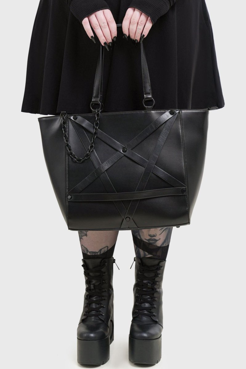 画像6: The Krypt Bag / ハンドバッグ【KILL STAR】 (6)