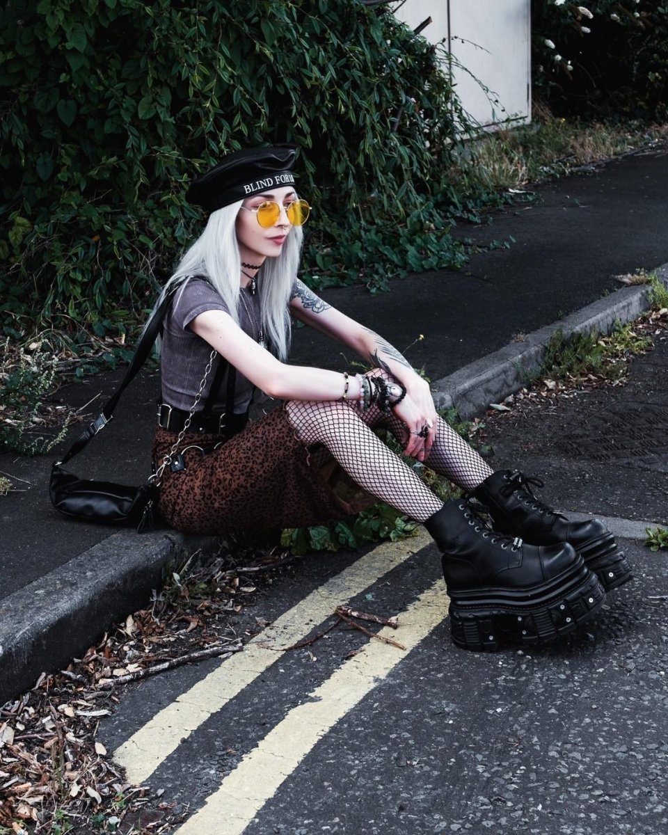 画像40: [取り寄せ] M.TANK083-C1 / ネジ /  厚底ブーツ / 本革【NEW ROCK】 (40)