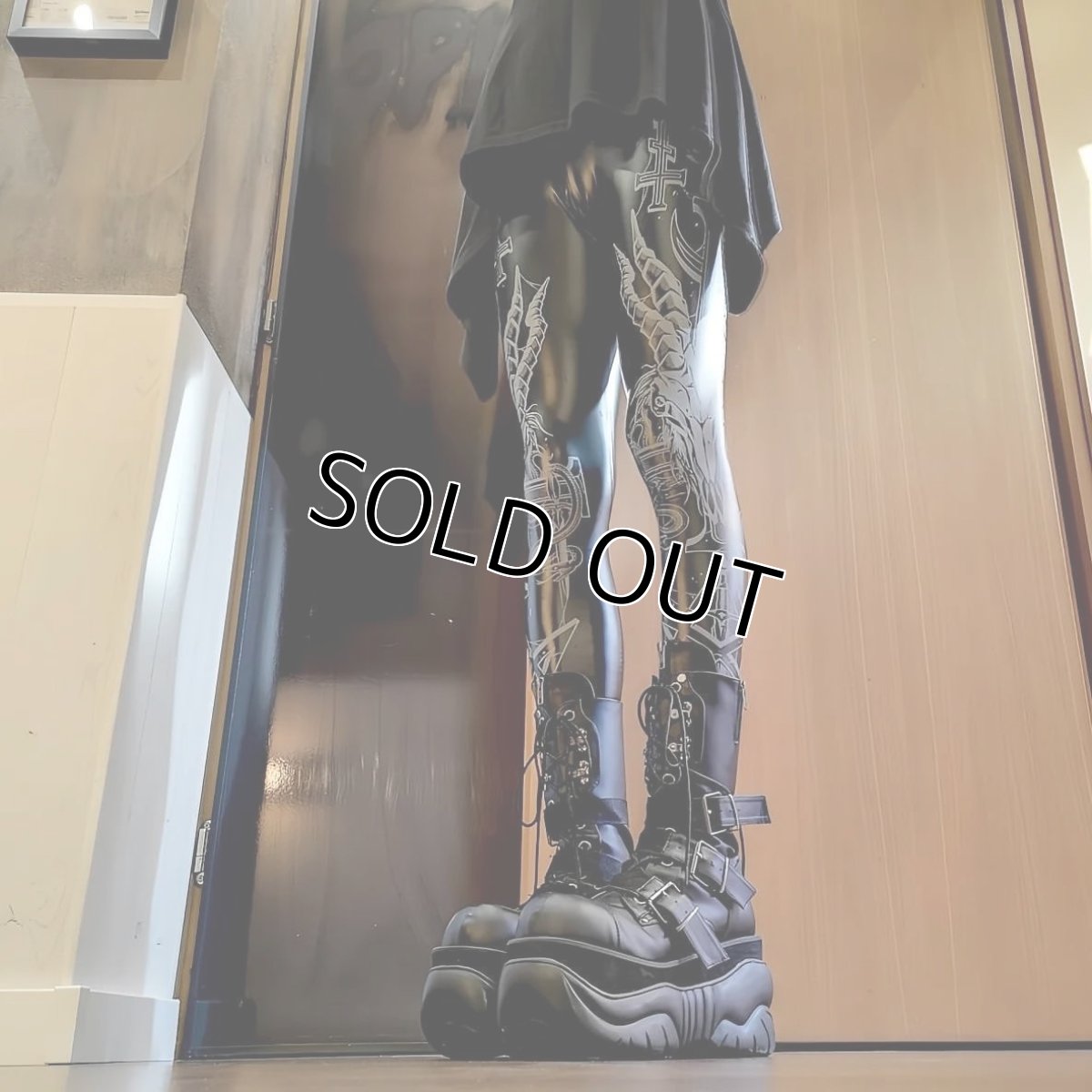 画像11: ⭐即納⭐MENS / BOXER-230 / 厚底ブーツ【DEMONIA】 (11)