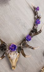 画像5: 🔥SALE🔥Antlers of Eden 45cm / 禁断のエデンの角 -鹿頭骨- / 壁掛けオーナメント【NEMESIS NOW】 (5)