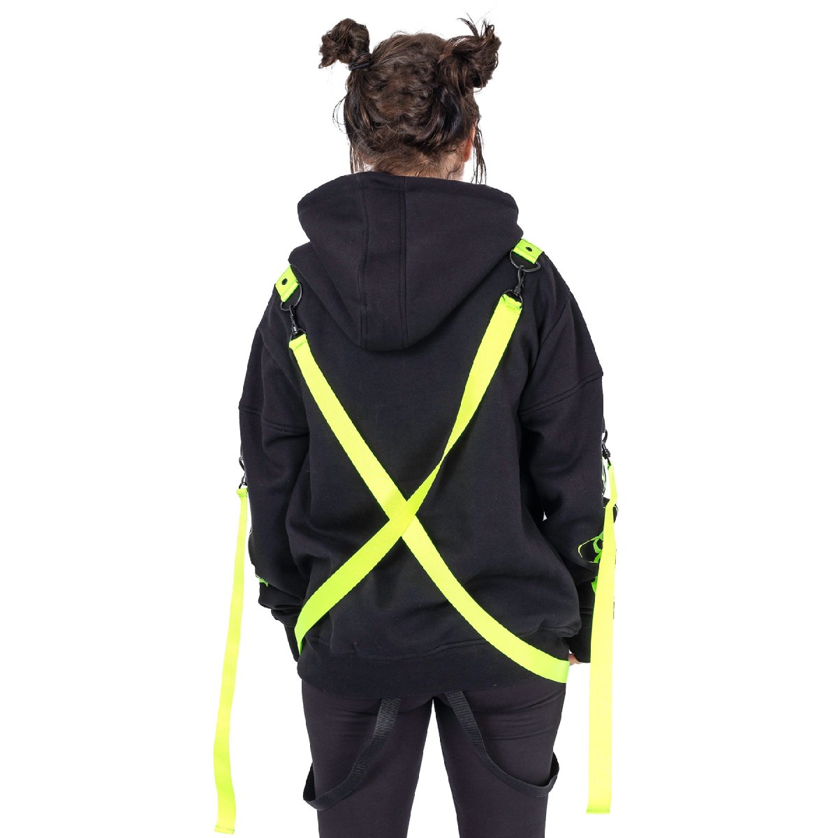 画像7: 🔥SALE🔥【Mens】LUCID HOOD / BLACKxGREEN / パーカー【Heartless】 (7)