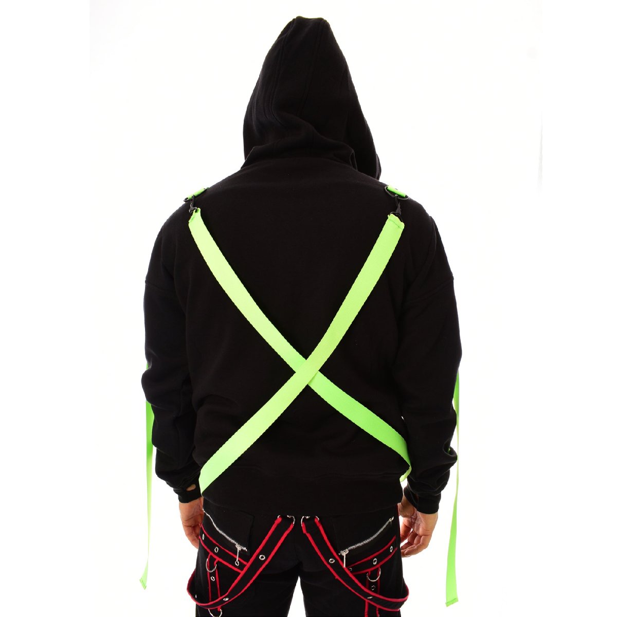 画像11: 🔥SALE🔥【Mens】LUCID HOOD / BLACKxGREEN / パーカー【Heartless】 (11)