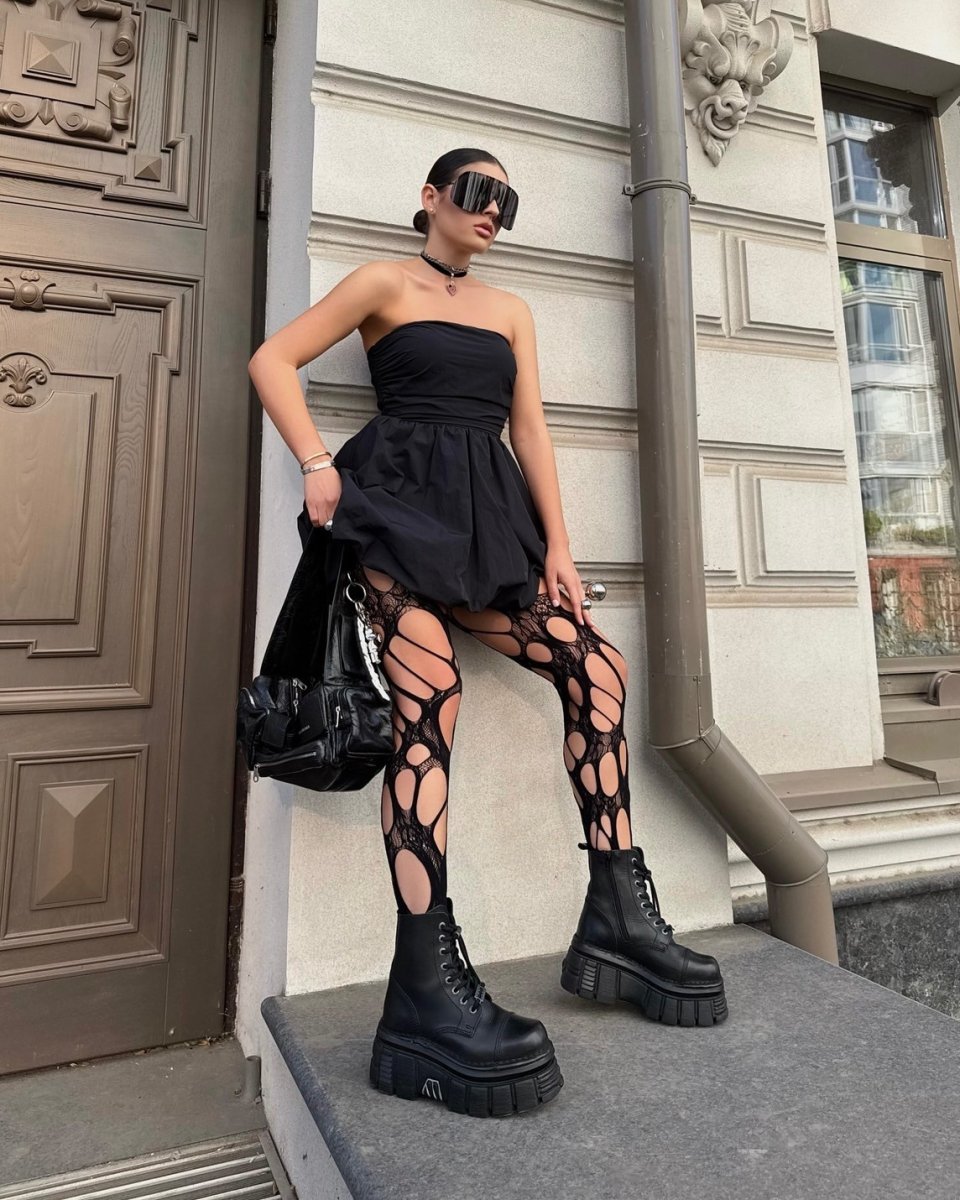 画像22: [取り寄せ]M.NEWMILI083-S21 / プレート / 厚底ブーツ / 本革【NEW ROCK】 (22)