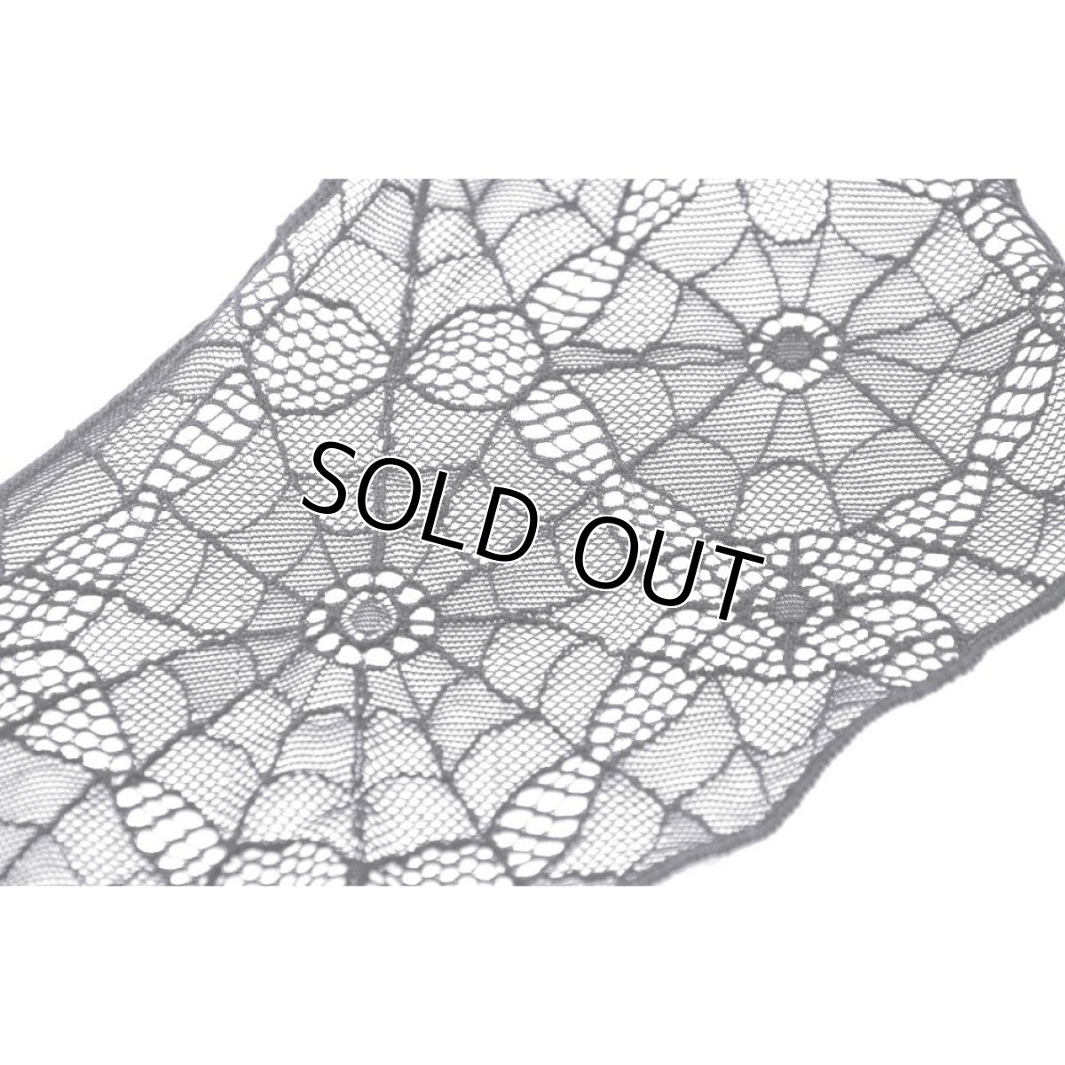 画像10: Gothic long ruffle lace mesh neck tie / 付け襟 / ジャボタイ【DARK IN LOVE】 (10)