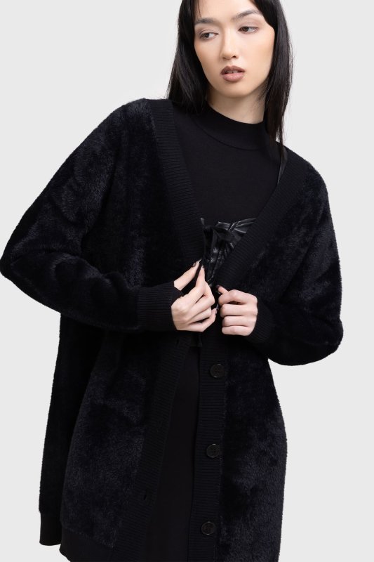 Night Nomad Cardigan / 幻想的な月 / ニットカーディガン【KIHILIST